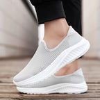 Herren nan atmungsaktiver Netz-Sportschuh mit Schlupfform und stoßdämpfender Laufsohle R&B