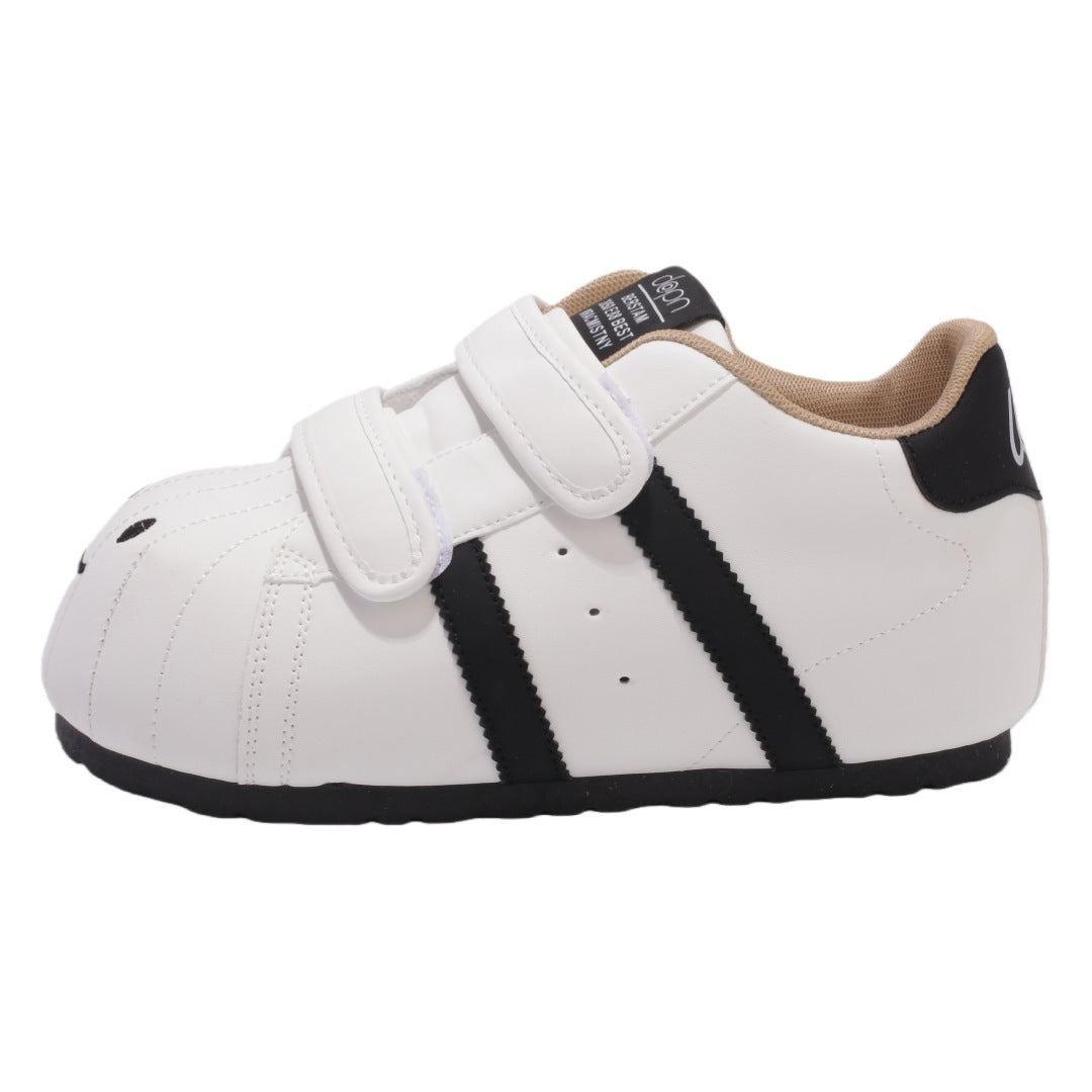 Damen Bequeme Sneaker mit Klettverschluss und sportlichem Design R&B