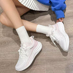 Damen Sportliche Sneakers mit atmungsaktivem Mesh-Obermaterial und ergonomischer Dämpfung R&B