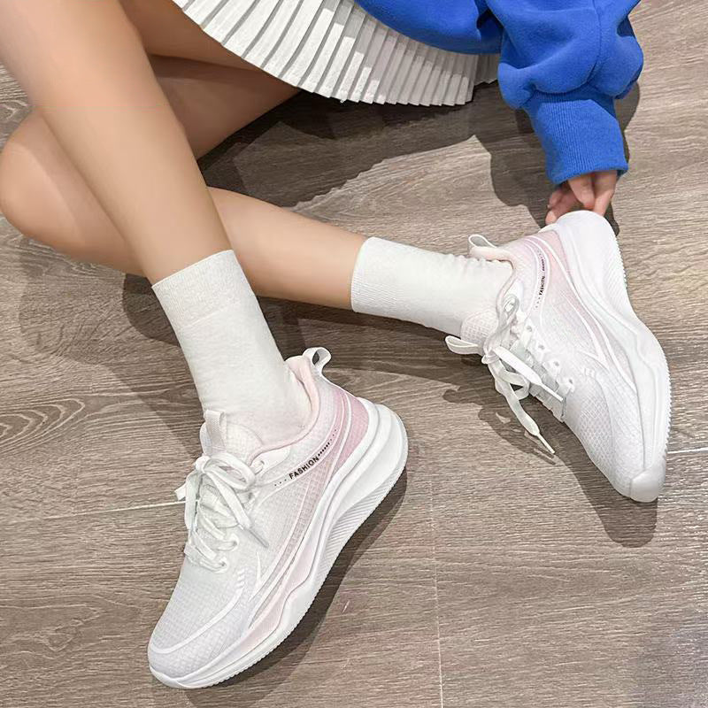 Damen Sportliche Sneakers mit atmungsaktivem Mesh-Obermaterial und ergonomischer Dämpfung R&B