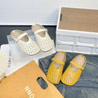 Damen Clogs mit modischem Durchbruchsdesign und verstellbarem Riemen R&B