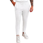 Damen elastische Freizeithose mit moderner Waffle-Textur R&B