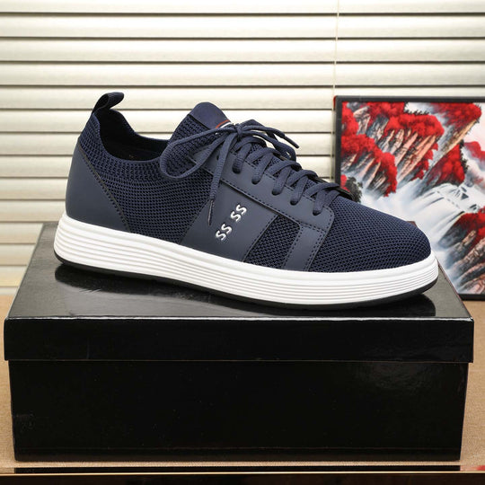Damen Sportliche Mesh Sneakers mit atmungsaktiver Struktur und rutschfester Sohle R&B