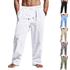 Herren entspannte Sommerhose mit elastischem Bund und praktischen Seitentaschen R&B