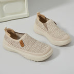 Damen Bequeme Slip-On Freizeitschuhe R&B