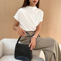 Damen Elegantes und lässiges Oberteil mit drapiertem Design R&B