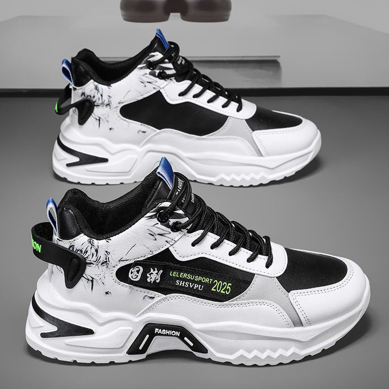 Damen Sportliche Chunky Sneakers mit modischem grafischen Design R&B