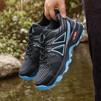 Damen Sportliche und atmungsaktive Trailrunning-Schuhe mit rutschfester Sohle