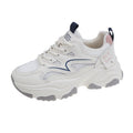 Damen sportliche Sneaker mit atmungsaktiver Mesh-Konstruktion und modischem Design R&B