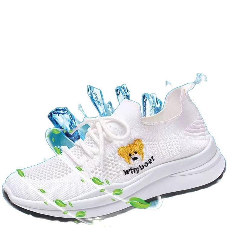 Damen Sportliche Sneaker mit atmungsaktivem Obermaterial und komfortablem Schuhdesign R&B