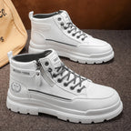 Damen modische High-Top Boots mit praktischer Reißverschlussöffnung und strapazierfähigem Obermaterial