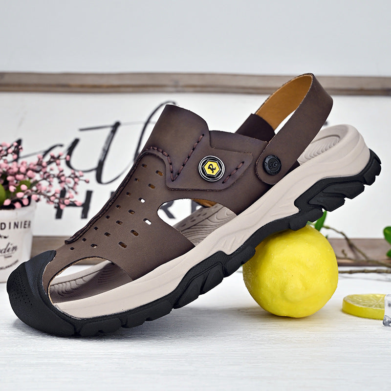 Herren Sportliche Outdoor-Sandalen mit flexiblem und rutschfestem Sohlen-Design