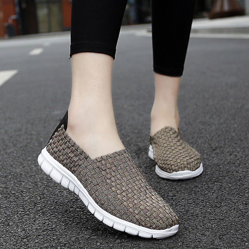 Damen Atmungsaktive Slip-On Sneakers mit flexiblem und leichtem Design R&B