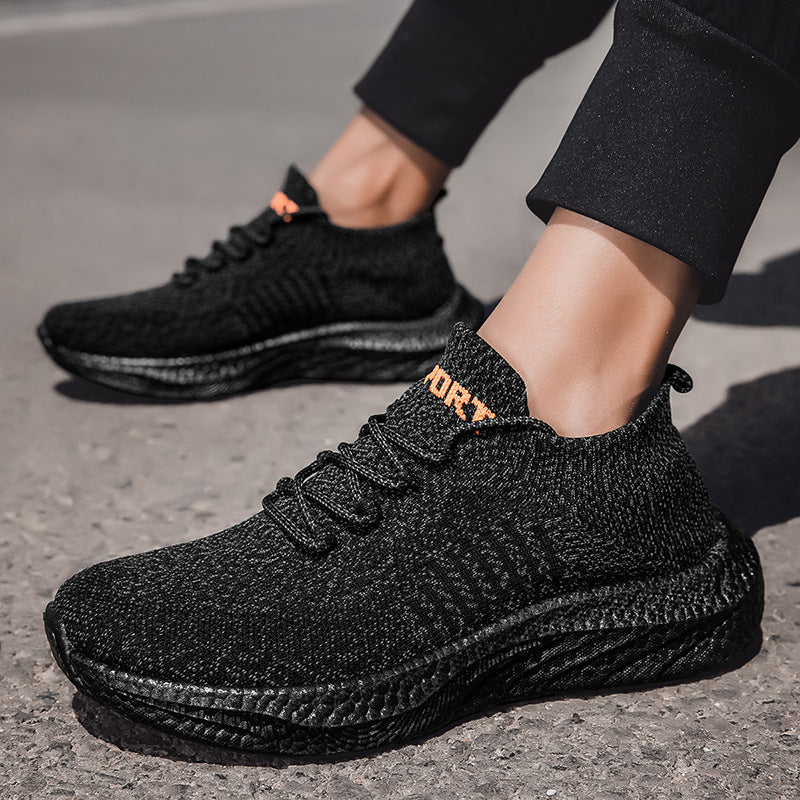 Damen Sportliche High-Top Sneakers mit atmungsaktivem Netz-Obermaterial