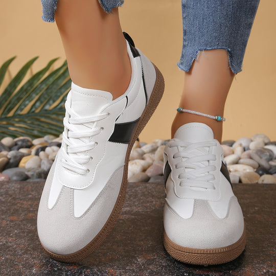 Damen Komfortable Sneaker mit strukturiertem Obermaterial und atmungsaktiver Sohle R&B