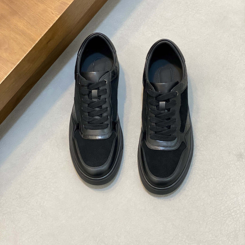 Damen hochwertige Sneaker mit eleganter Wildleder- und Lederkombination R&B