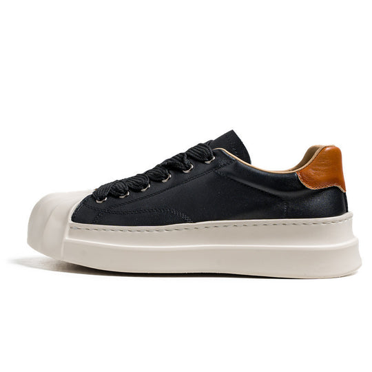 Damen Schnür-Sneaker mit luxuriösem Leder und markantem Design R&B