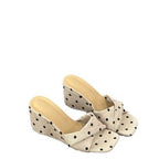 Damen Elegante und komfortable Wedgesandalen mit modischem Knöchelriemen EB