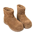 Damen Bequeme Winterstiefel aus hochwertigem Wildleder mit kuscheligem Innenfutter R&B