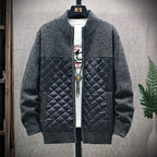 Herren gesteppte Freizeitjacke mit strukturiertem Obermaterial R&B