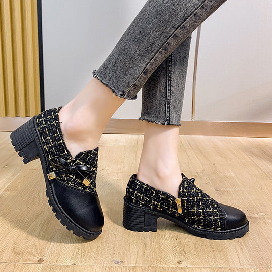 R&B | Das elegante Paar bunter Schuhe mit Schleife