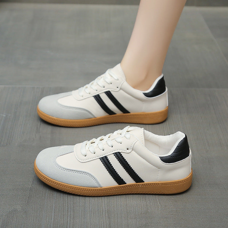 Damen Sportliche Sneakers mit stylischen Streifen und gepolstertem Innenfutter R&B