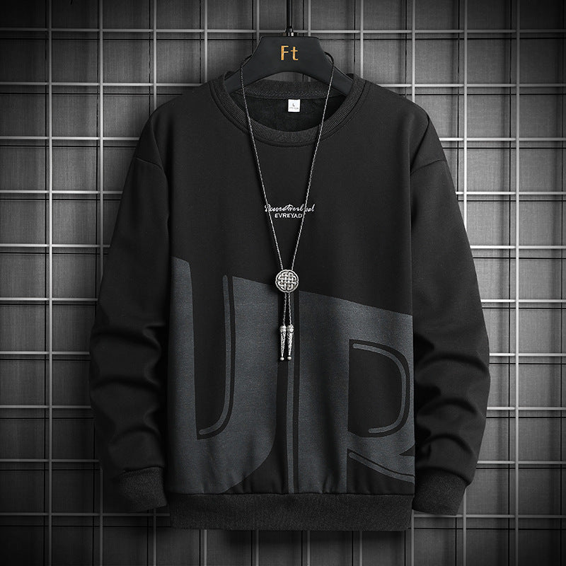 Herren lässiger Sweatshirt mit modischem Design R&B