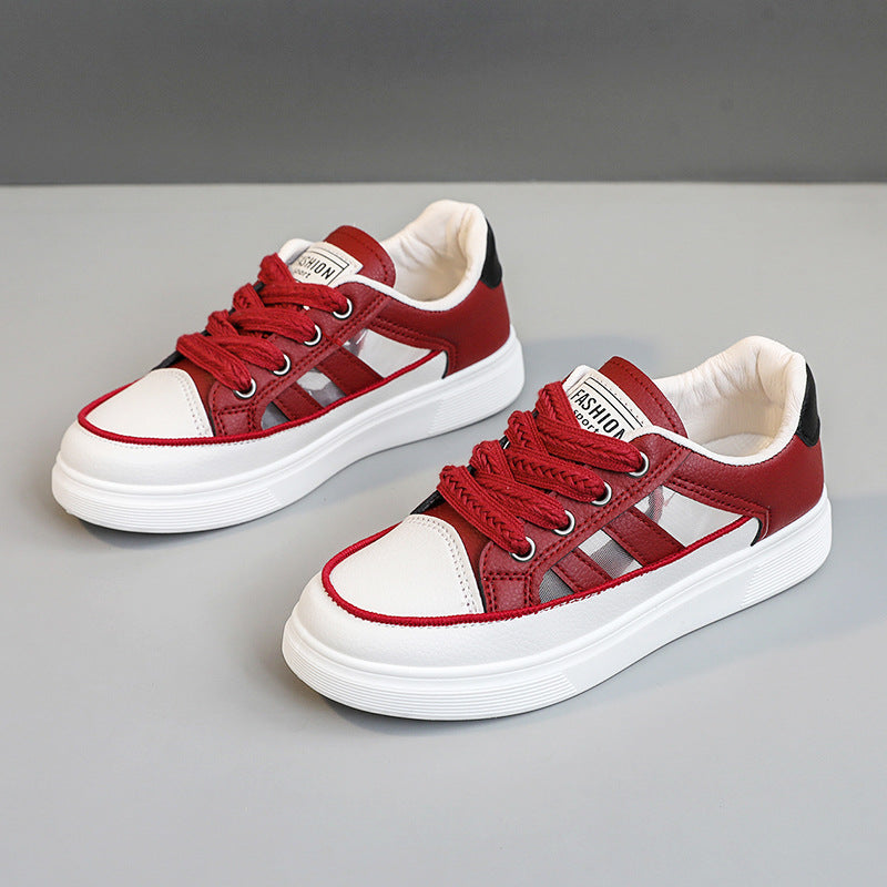Damen Sportliche Sneaker mit modischem Design und atmungsaktiver Oberflächenstruktur R&B