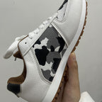 Damen Sportliche Sneakers mit tierisch inspiriertem Design und rutschfester Sohle R&B