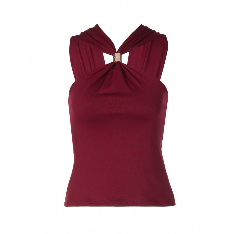 Damen Trägertop mit modischem Halter-Design und schmaler Passform R&B