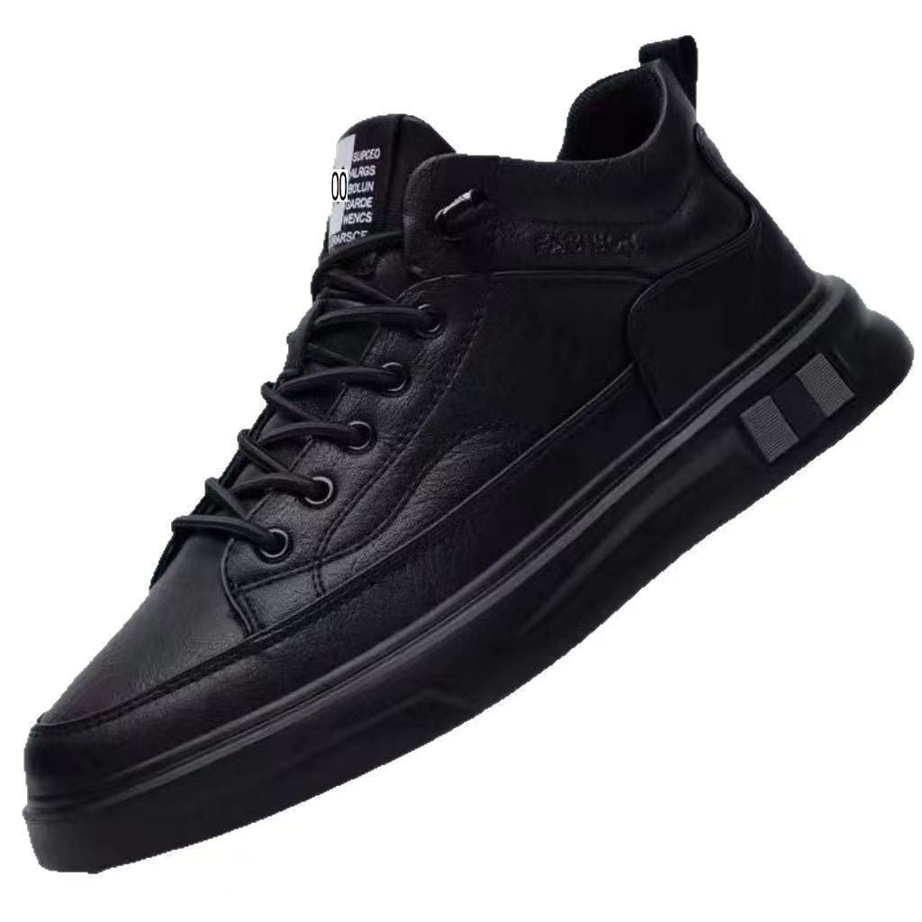 Herren modische Sneaker mit Hochwertiger Lederoberfläche R&B