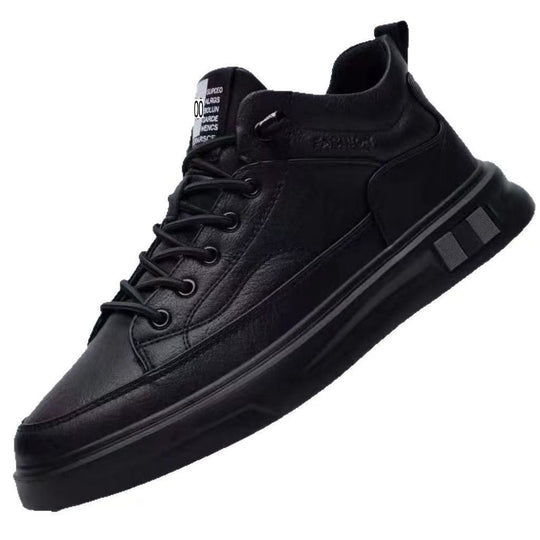 Herren modische Sneaker mit Hochwertiger Lederoberfläche R&B