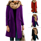 Damen eleganter Schnittmantel