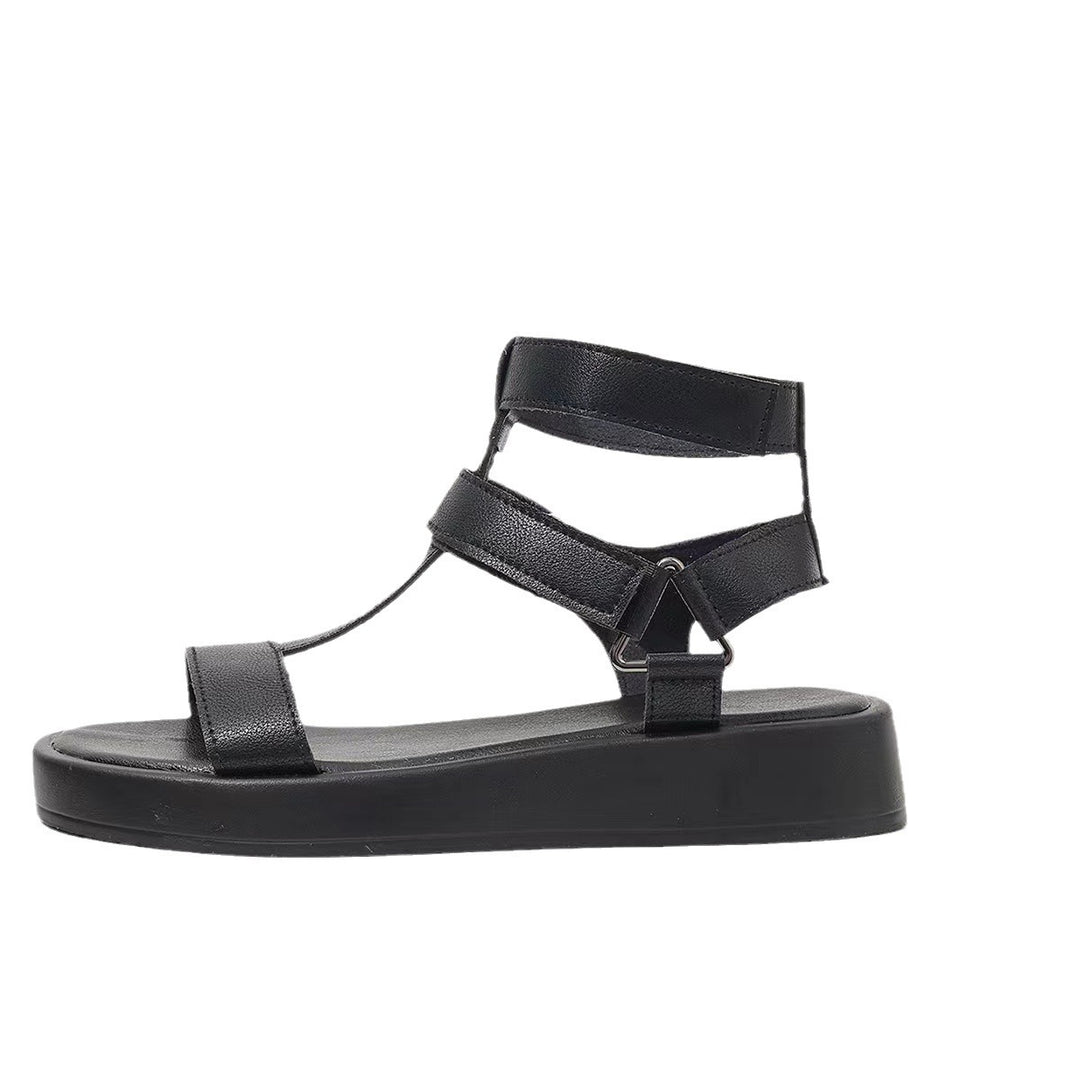 Damen Sportliche Sandalen mit verstellbaren Riemen und rutschfester Sohle R&B