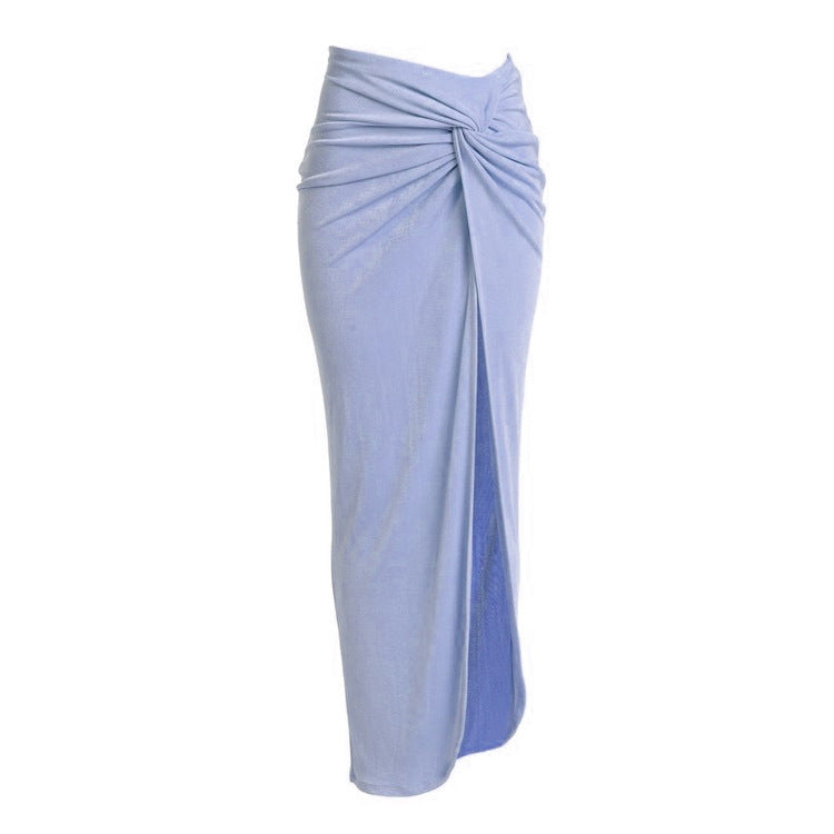Damen Badeanzug mit raffinierten Drapierungen und eleganten Goldakzenten R&B