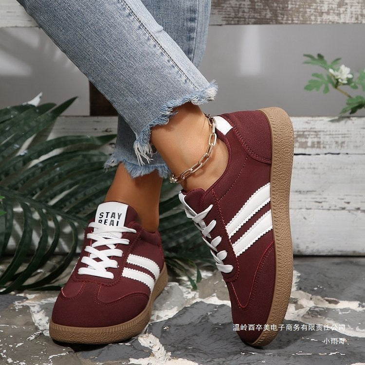 Damen Sportliche Retro Sneakers R&B