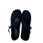 Damen bequeme Ballerinas mit modischem Riemchen und rutschfester Sohle R&B