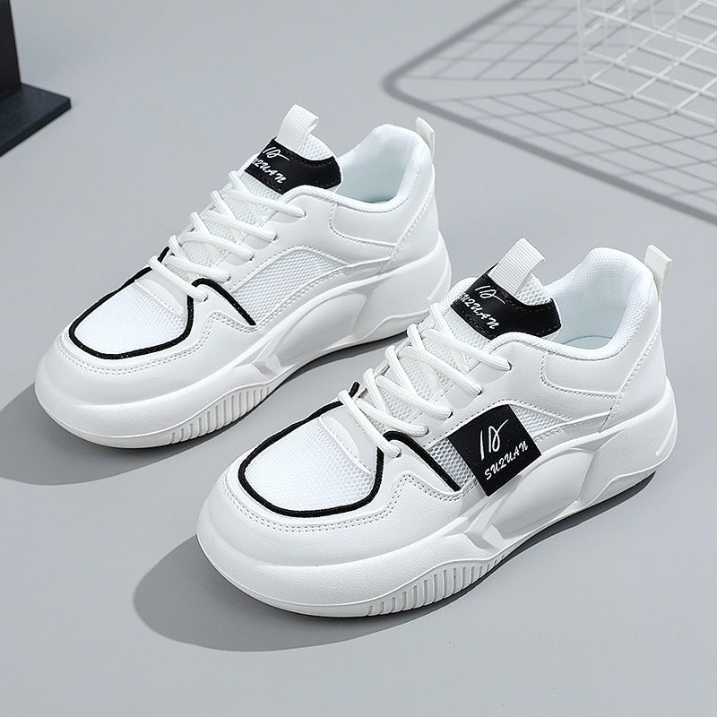 Damen Lifestyle Sneakers mit atmungsaktiver Mesh-Oberfläche und dämpfender Sohle R&B