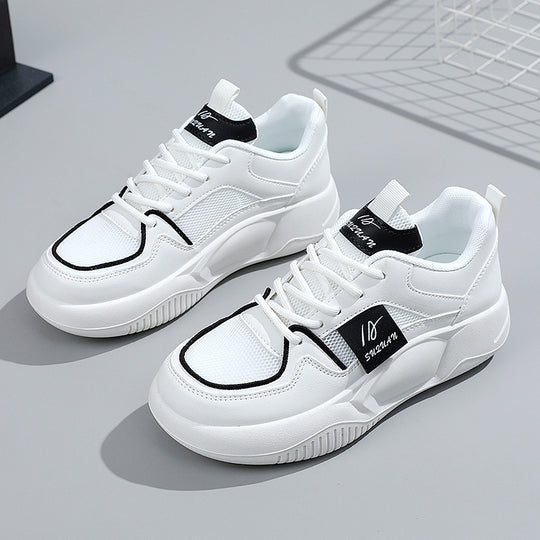 Damen Lifestyle Sneakers mit atmungsaktiver Mesh-Oberfläche und dämpfender Sohle R&B