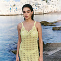 Damen Häkel-Strandkleid
