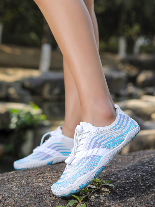 Damen Aquatische Sport-Schuhe mit schnelltrocknendem Obermaterial und flexibler Sohle R&B