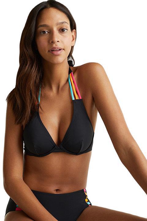 Damen Triangel-Bikini mit bunten verstellbaren Trägern R&B