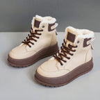 Damen Winterliche Stiefel mit kuscheligem Fleece-Futter und rutschfester Sohle R&B