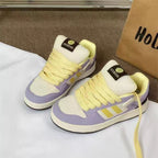 Damen Sneakers im modischen Retro-Stil mit weicher Polsterung