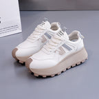 Damen Chunky Sneakers mit eleganter Plateau-Sohle und modischem Design R&B