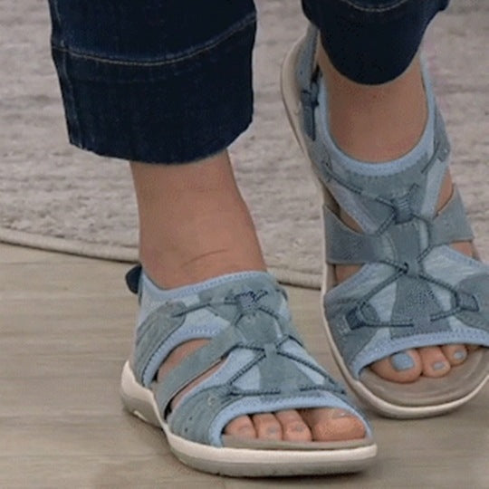 Damen Bequeme Rundum-Sandalen