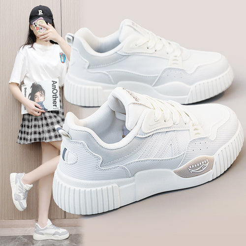 Damen sportliche Sneakers mit futuristischem Design und bequemer Dämpfung R&B