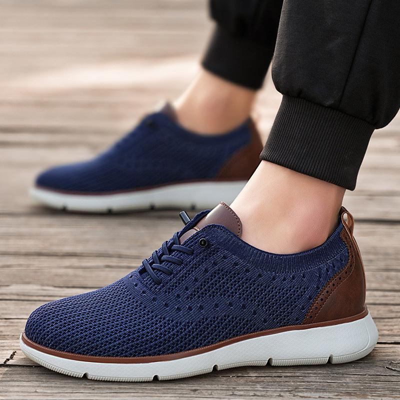 Damen sportliche atmungsaktive Sneakers mit innovativem Schnellschnürsystem R&B