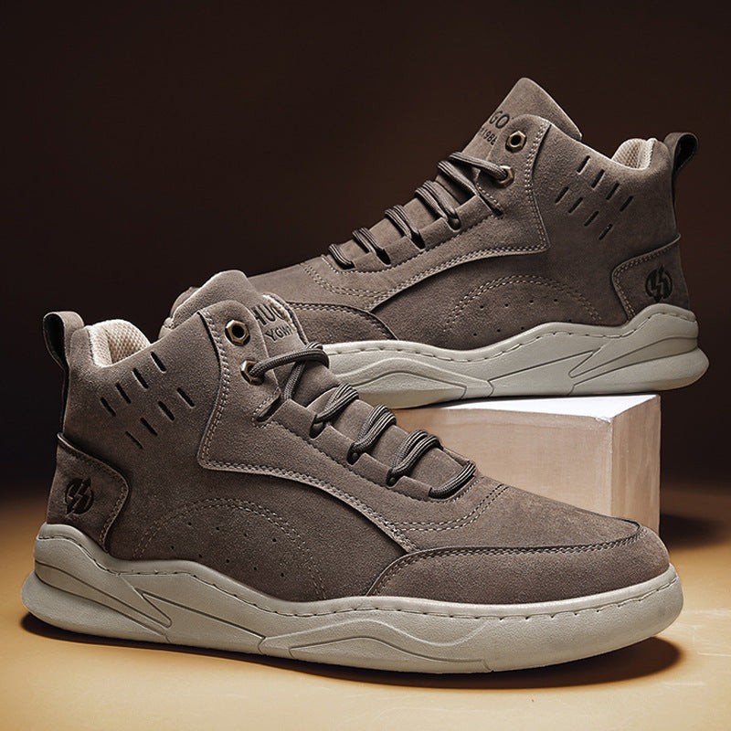 Damen Hochwertige High-Top Sneakers mit dämpfender Sohle und ergonomischer Passform R&B