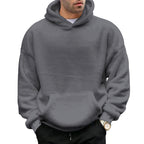 Herren bequemer Oversized Kapuzenpullover R&B